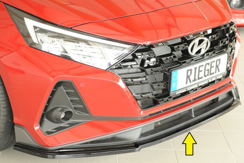 Rieger Spoilerschwert schwarz glänzend Hyundai i20 N (BC3) 04.21- - 88292