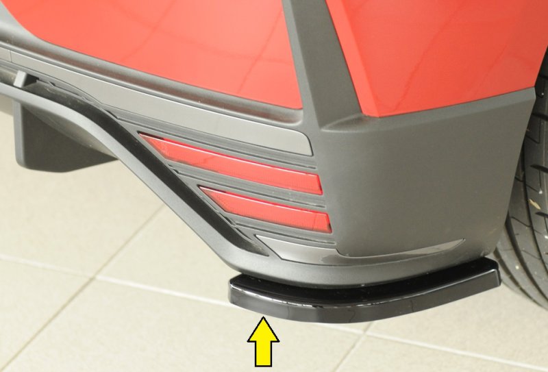 Rieger Heckschürzenansatz seitlich rechts schwarz glänzend Hyundai i20 N (BC3) 04.21- - 88296