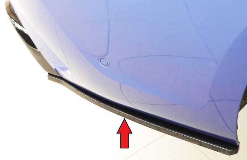 Rieger Heckschürzenansatz seitlich rechts schwarz glänzend BMW 3er G20 (G3L) 03.19- - 88310