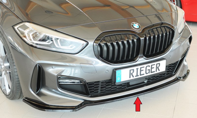 Rieger Spoilerschwert schwarz glänzend BMW 1er F40 (F1H) 07.19- - 88311