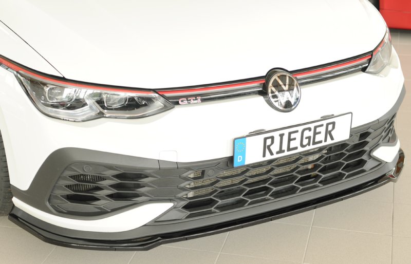 Rieger Spoilerschwert nur für GTI Clubsport schwarz glänzend VW Golf 8 GTI Clubsport 10.20- - 88327