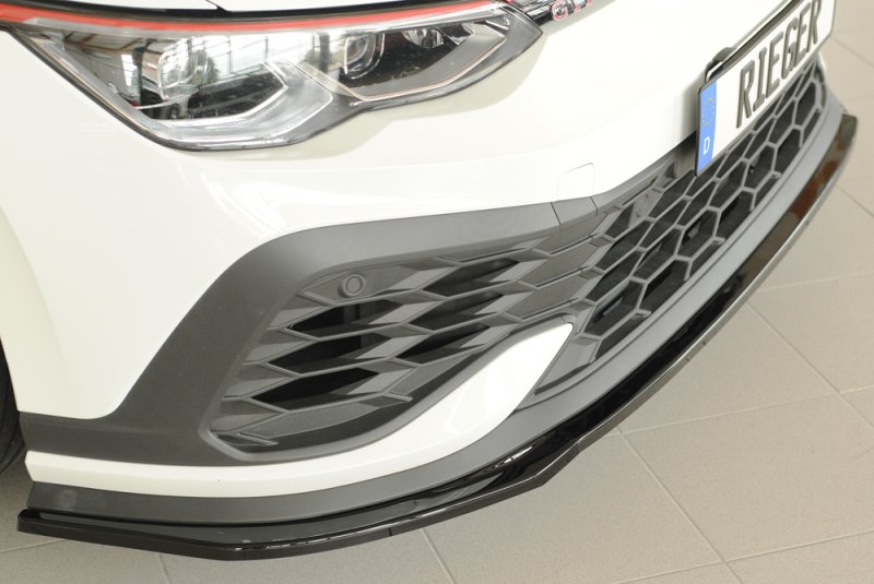 Rieger Spoilerschwert nur für GTI Clubsport schwarz glänzend VW Golf 8 GTI Clubsport 10.20- - 88327