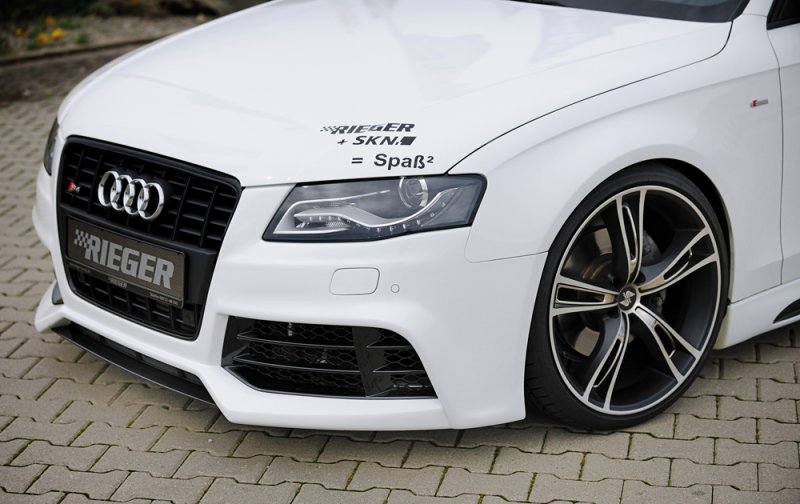 Rieger Spoilerschwert Audi A4 (B8/B81) 11.07-12.11 (bis Facelift) - 99036