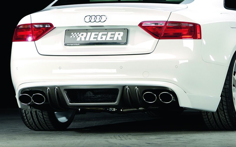 Rieger Heckschürzenansatz Audi A5 (B8/B81) 06.07-07.11 (bis Facelift) - 99061