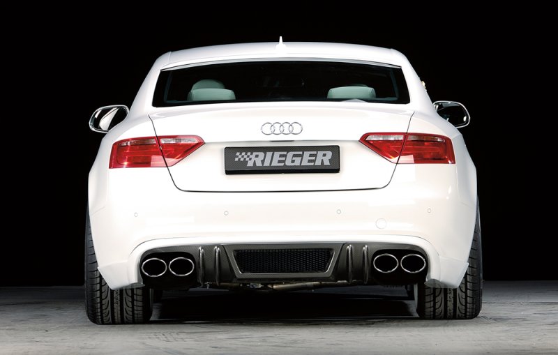 Rieger Heckschürzenansatz Audi A5 (B8/B81) 06.07-07.11 (bis Facelift) - 99061