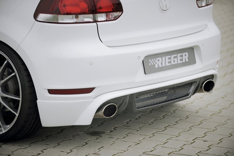 Rieger Heckschürzenansatz VW Golf 6 GTD - 99124