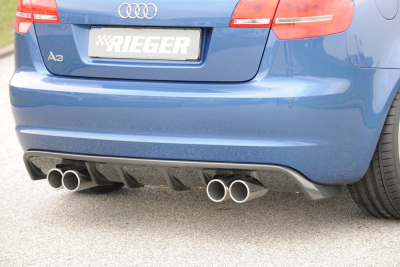 Rieger Heckeinsatz Audi A3 (8P) 07.08- (ab Facelift) - 99129