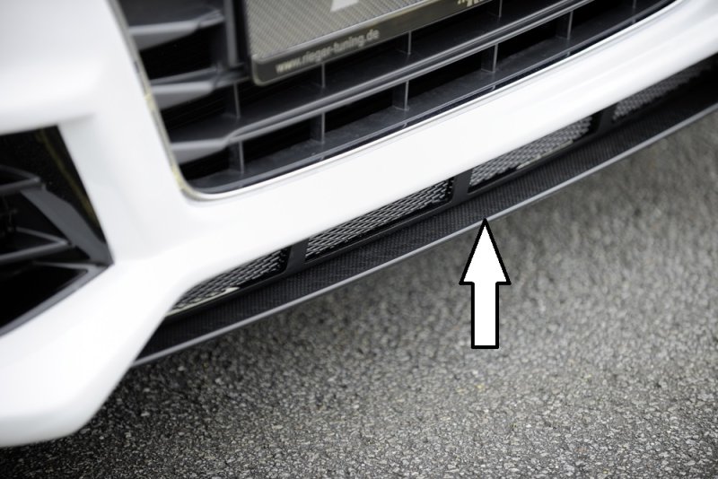 Rieger Spoilerschwert Audi A3 (8V) 07.12-08.16 (bis Facelift) - 99131