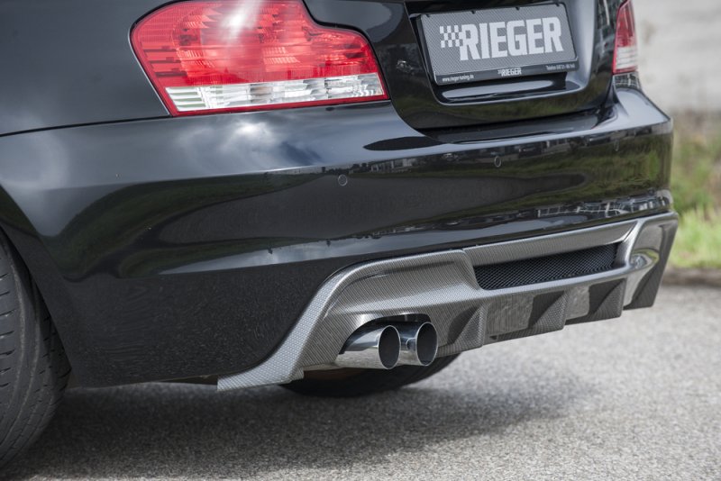 Rieger Heckeinsatz BMW 1er E82, E88 (182 / 1C) 10.07- - 99134