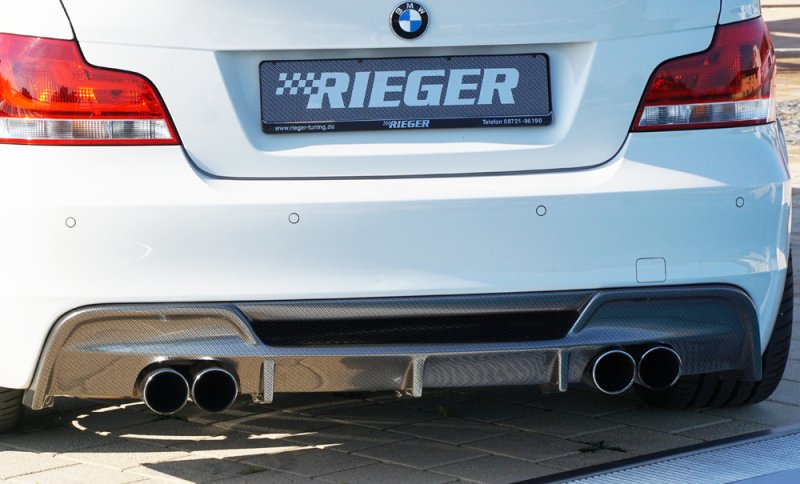 Rieger Heckeinsatz BMW 1er E82, E88 (182 / 1C) 10.07- - 99135