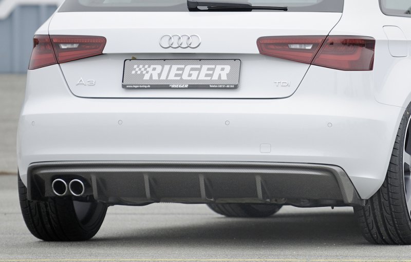 Rieger Heckeinsatz Audi A3 (8V) 07.12-08.16 (bis Facelift) - 99142