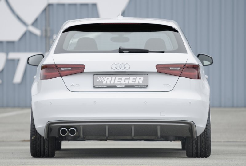 Rieger Heckeinsatz Audi A3 (8V) 07.12-08.16 (bis Facelift) - 99142