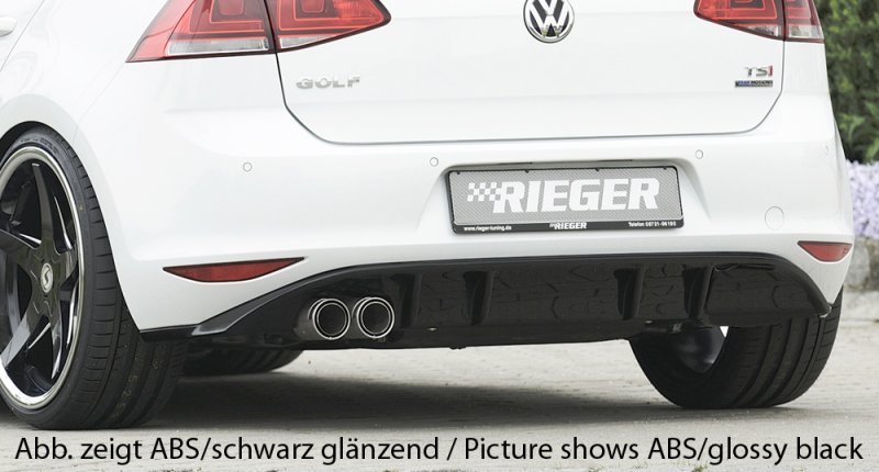 Rieger Heckeinsatz VW Golf 7 10.12-12.16 (bis Facelift) - 99170