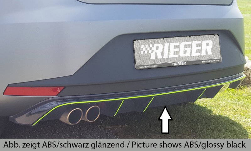 Rieger Heckeinsatz Seat Leon FR (5F) 01.13-12.16 (bis Facelift) - 99183