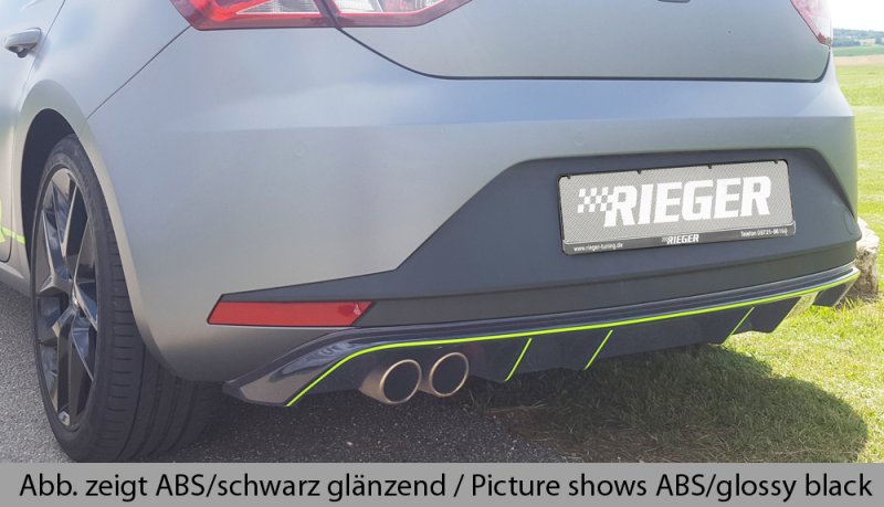 Rieger Heckeinsatz Seat Leon FR (5F) 01.13-12.16 (bis Facelift) - 99183