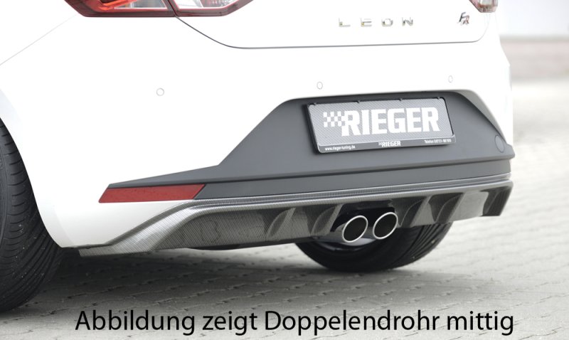 Rieger Heckeinsatz Seat Leon FR (5F) 01.13-12.16 (bis Facelift) - 99184