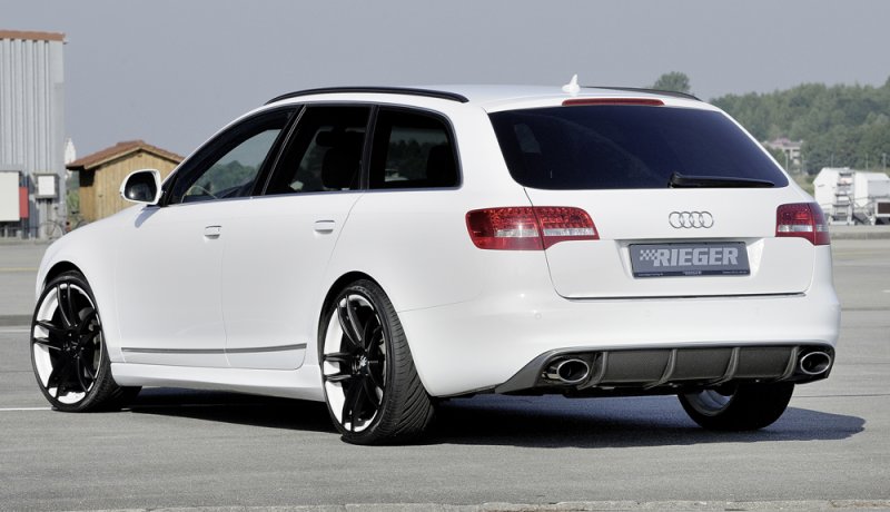 Rieger Heckeinsatz Audi A6 (4F) 10.08-08.11 (ab Facelift) - 99227