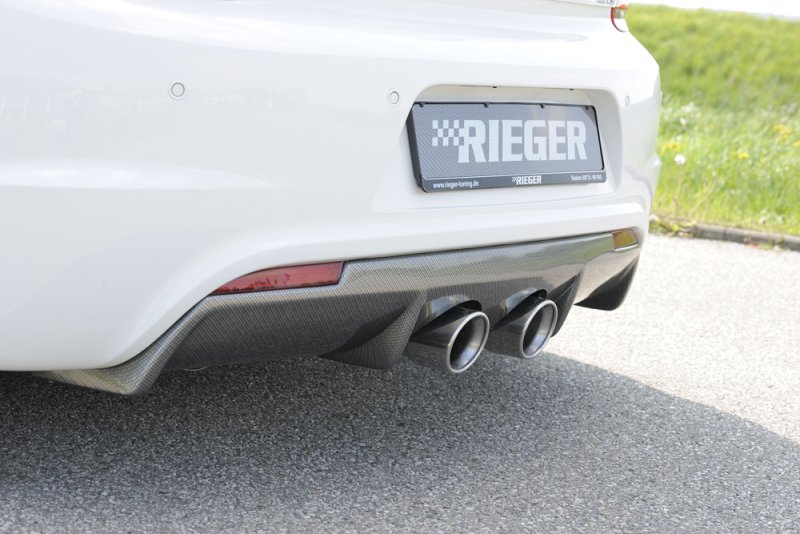 Rieger Heckeinsatz für R-Line Heckschürze VW Scirocco 3 (13) 05.14- (ab Facelift) - 99255