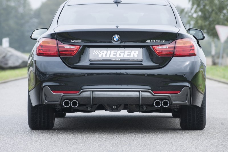 Rieger Heckeinsatz BMW 4er F32 (3C) 07.15- (ab Facelift) LCI - 99268
