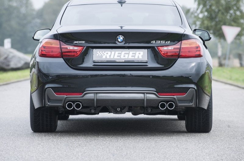 Rieger Heckeinsatz BMW 4er F32 (3C) 07.15- (ab Facelift) LCI - 99269