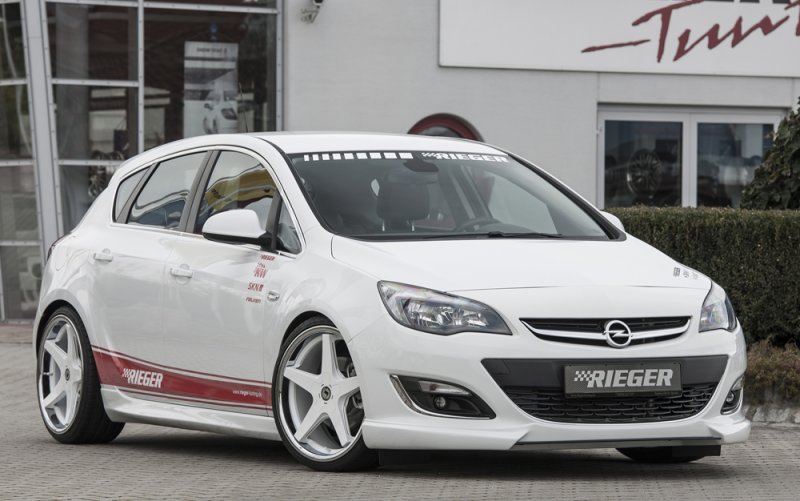 Rieger Spoilerschwert Opel Astra J 10.12- (ab Facelift) - 99270
