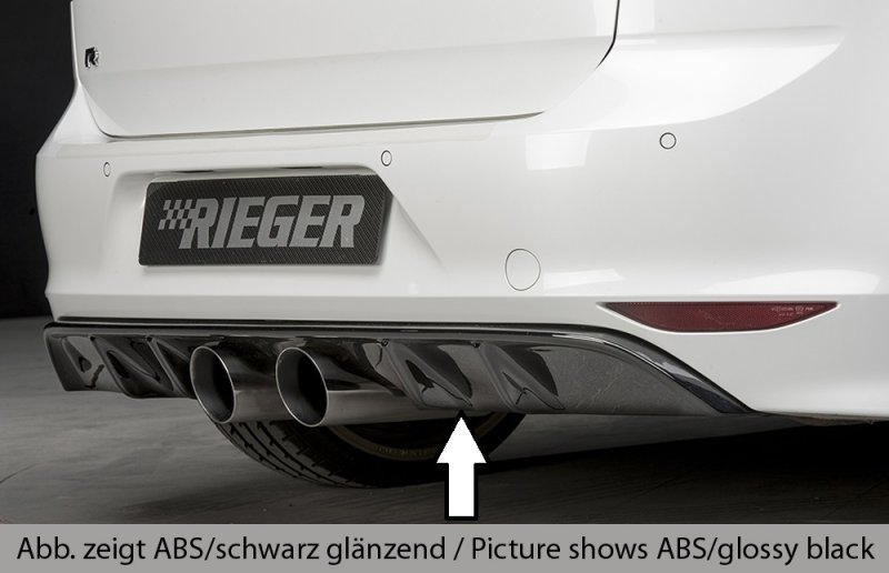 Rieger Heckeinsatz VW Golf 7 R 12.13-12.16 (bis Facelift) - 99275