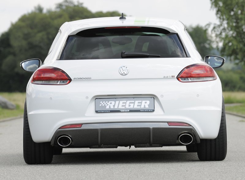Rieger Heckeinsatz für R-Line Heckschürze VW Scirocco R (13) 05.14- (ab Facelift) - 99281