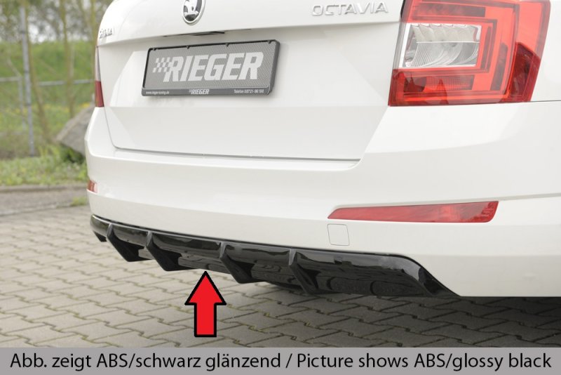 Rieger Heckeinsatz Skoda Octavia (5E) 02.13-01.17 (bis Facelift) - 99289