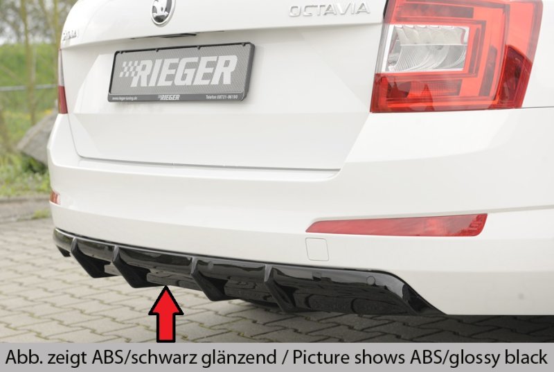 Rieger Heckeinsatz Skoda Octavia (5E) 02.13-01.17 (bis Facelift) - 99292