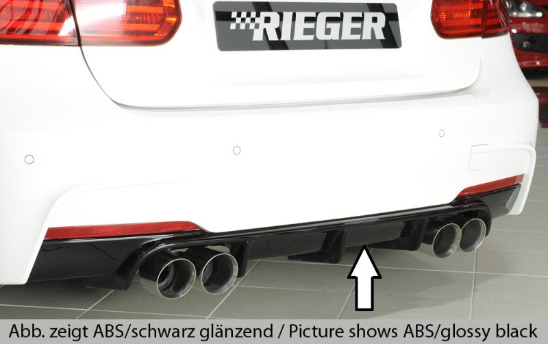 Rieger Heckeinsatz BMW 3er F30 (3L) 02.12-06.15 (bis Facelift) - 99299