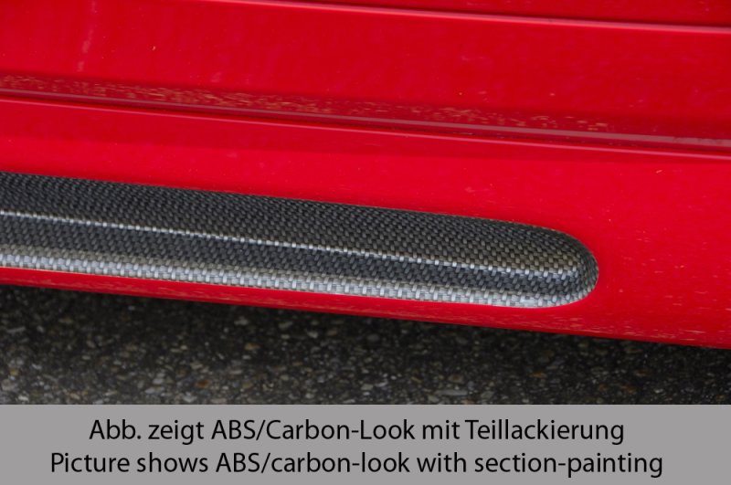 Rieger Seitenschweller 3-tür. Opel Astra G - 99300