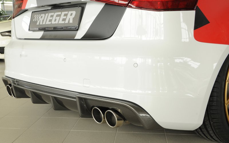 Rieger Heckeinsatz Audi A3 (8V) 07.12-08.16 (bis Facelift) - 99356