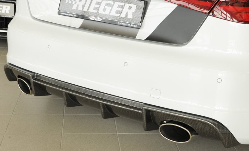 Rieger Heckeinsatz Audi A3 (8V) 07.12-08.16 (bis Facelift) - 99357