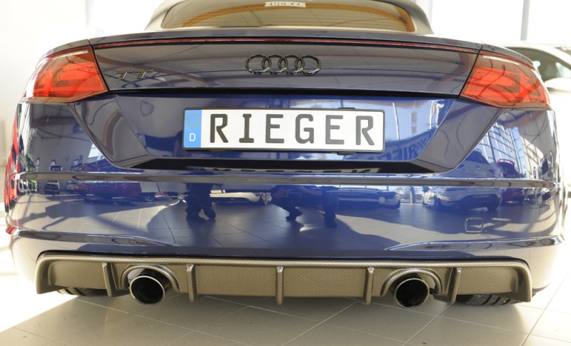Rieger Heckeinsatz Audi TT (8J-FV/8S) 07.14-08.18 (bis Facelift) - 99366