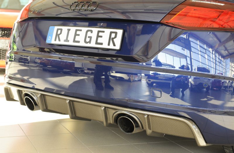 Rieger Heckeinsatz Audi TT (8J-FV/8S) 07.14-08.18 (bis Facelift) - 99366