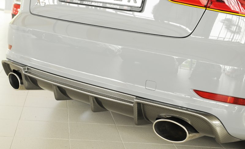 Rieger Heckeinsatz Audi A3 (8V) 07.12-08.16 (bis Facelift) - 99369