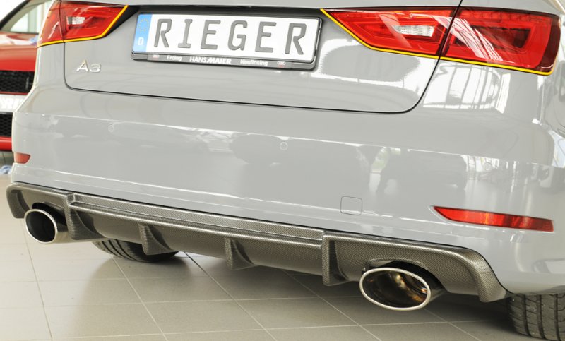 Rieger Heckeinsatz Audi A3 (8V) 07.12-08.16 (bis Facelift) - 99369
