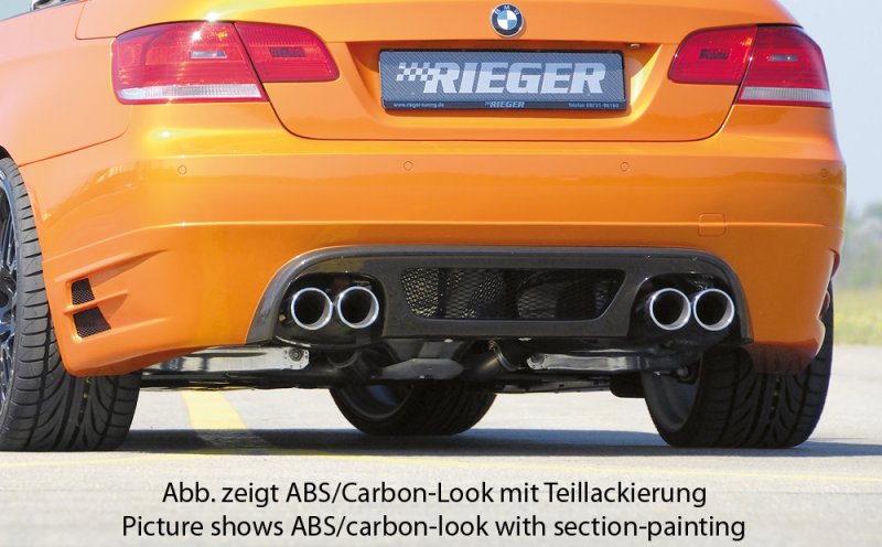 Rieger Heckansatz BMW 3er E92 09.06-02.10 (bis Facelift) - 99568