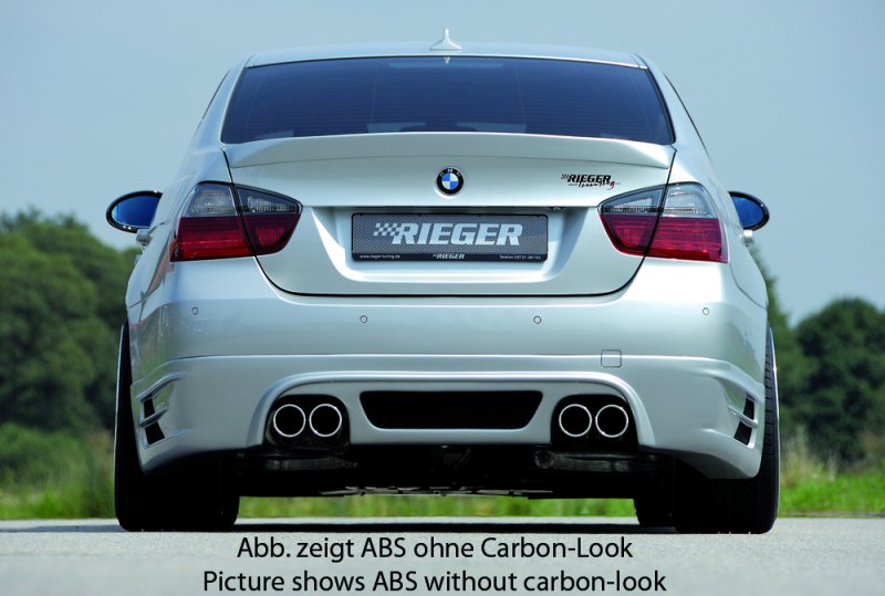 Rieger Heckschürzenansatz BMW 3er E90 03.05-08.08 (bis Facelift) - 99578