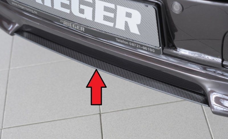 Rieger Spoilerschwert VW T5 Bus 04.03-08.09 (bis Facelift) - 99655