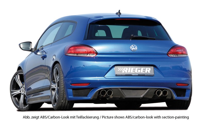 Rieger Heckschürzenansatz VW Scirocco 3 (13) 08.08-04.14 (bis Facelift) - 99771