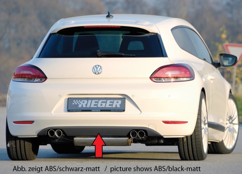Rieger Heckschürzenaufsatz VW Scirocco 3 (13) 08.08-04.14 (bis Facelift) - 99787