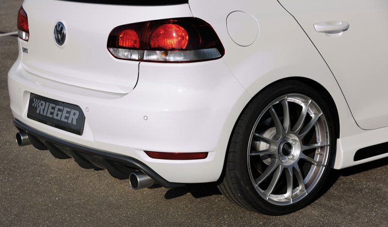 Rieger Heckeinsatz VW Golf 6 GTI - 99811