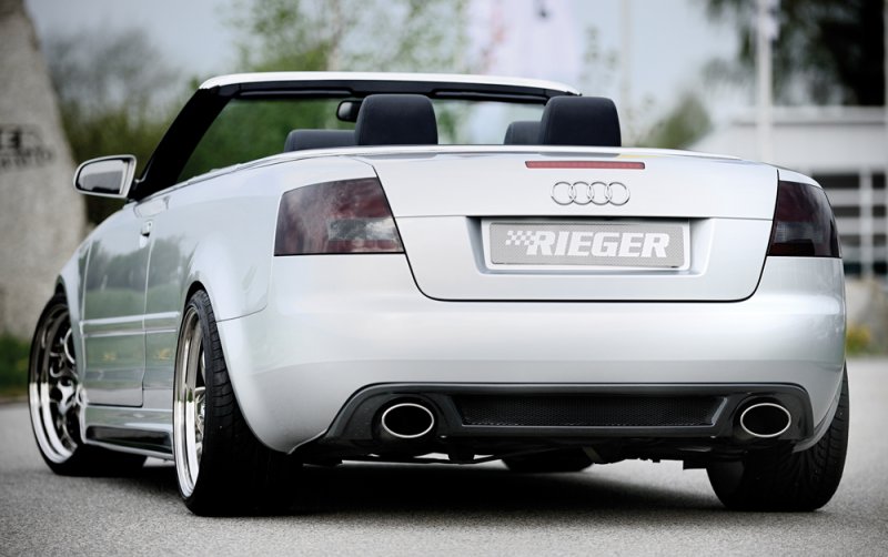 Rieger Heckeinsatz Audi A4 (8H) 01.06- (ab Facelift) - 99819