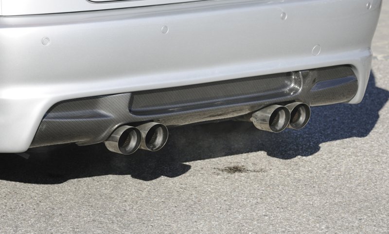 Rieger Heckeinsatz BMW 3er E46 02.02- (ab Facelift) - 99823