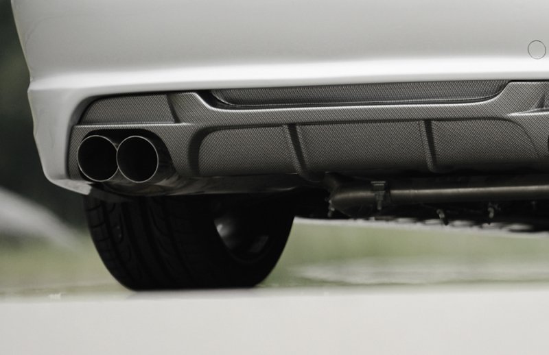 Rieger Heckeinsatz BMW 3er E46 02.02- (ab Facelift) - 99824