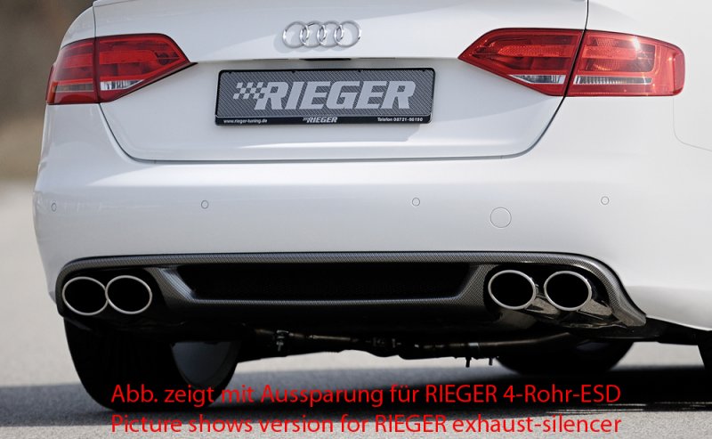 Rieger Heckeinsatz Audi A4 (B8/B81) 11.07-12.11 (bis Facelift) - 99841