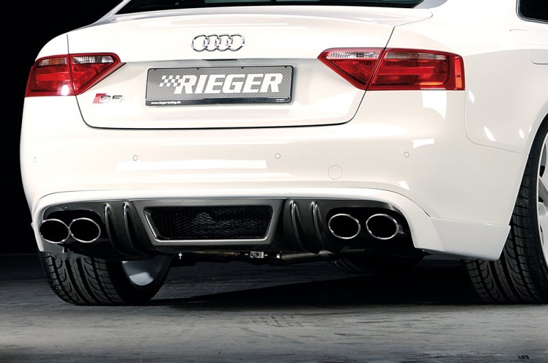 Rieger Heckschürzenansatz Audi A5 (B8/B81) 06.07-07.11 (bis Facelift) - 99890