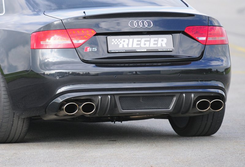 Rieger Heckeinsatz Audi A5 (B8/B81) 06.07-07.11 (bis Facelift) - 99893