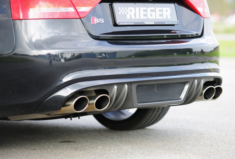 Rieger Heckeinsatz Audi A5 (B8/B81) 06.07-07.11 (bis Facelift) - 99893
